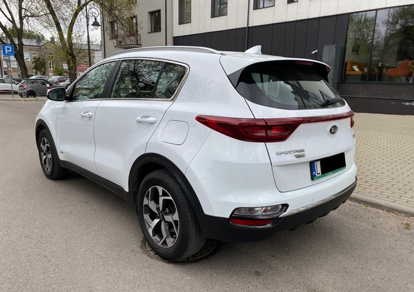 Kia Sportage cena 92900 przebieg: 49000, rok produkcji 2021 z Pajęczno małe 191